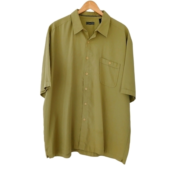 REI Shirt Camp Relaxed Fit Textured Fabric Pocket Button Down Casual Oversized - Picture 3 of 11